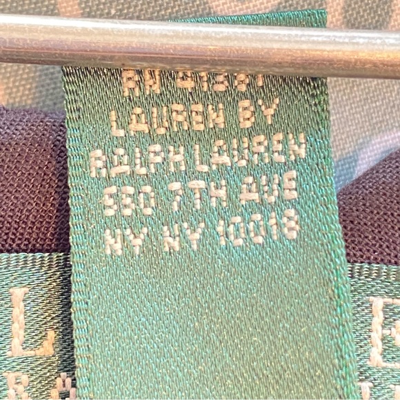 Lauren Ralph Lauren Black Cotton Wide Legged Pants size 6 - Picture 10 of 10